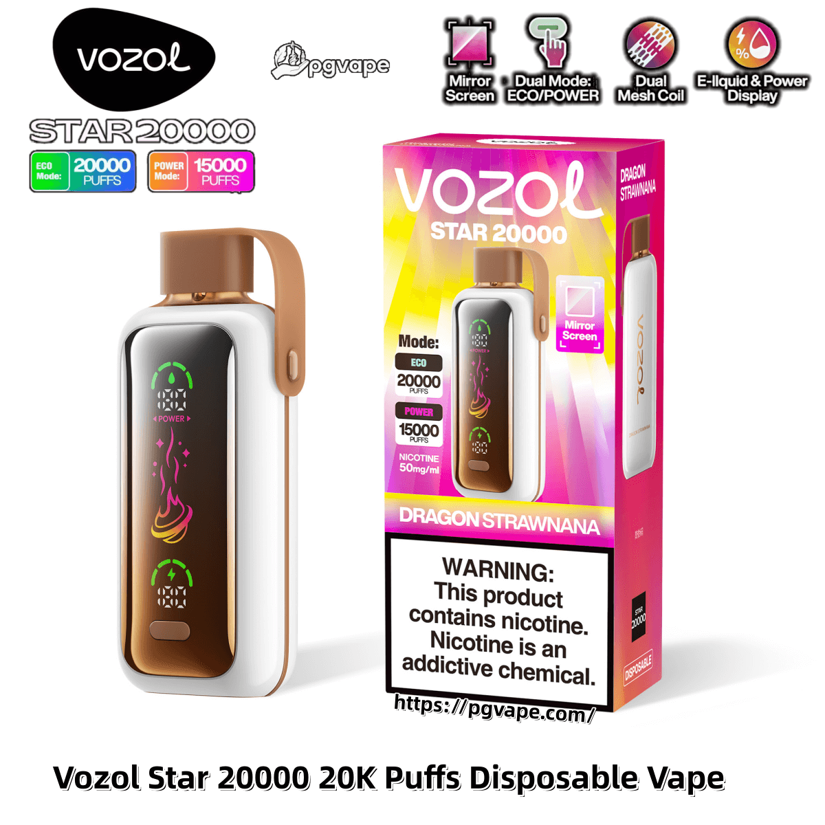 Vozol Star 20000 Puff